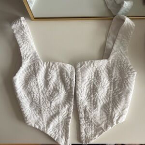 Princess Polly White Corset